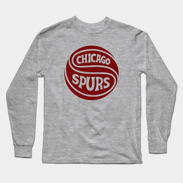 DEFUNCT - Chicago Spurs Soccer 1966 Long Sleeve T-Shirt by LocalZonly